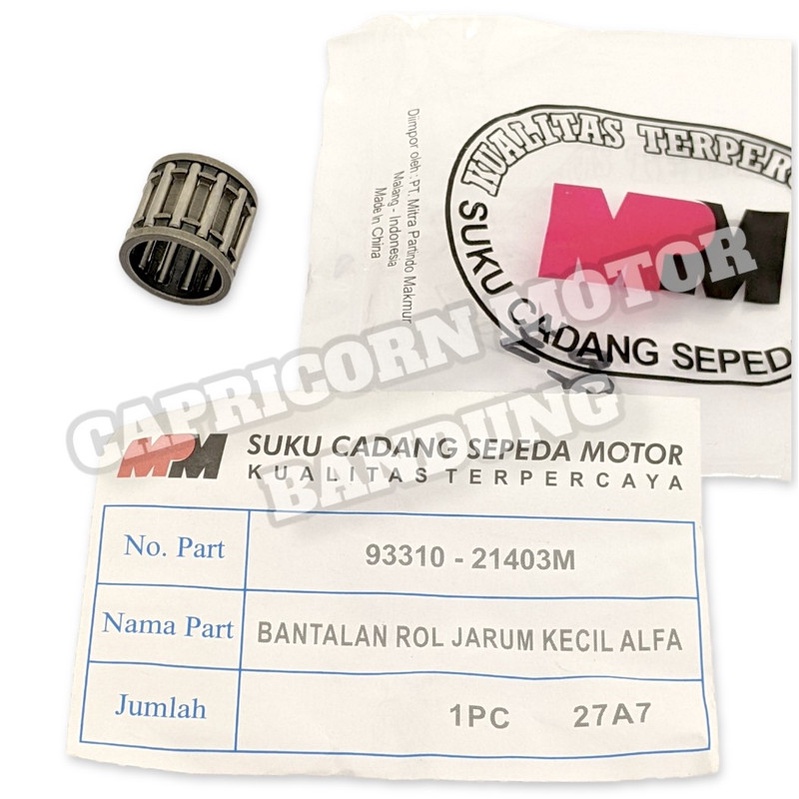 BEARING LAHER BAMBU PEN PISTON ALFA F1ZR F1 FORCE 1 YB100 YB 100 L2G