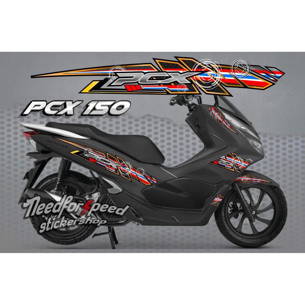 STRIPING TRANSPARAN UV PCX 150 THAILOOK