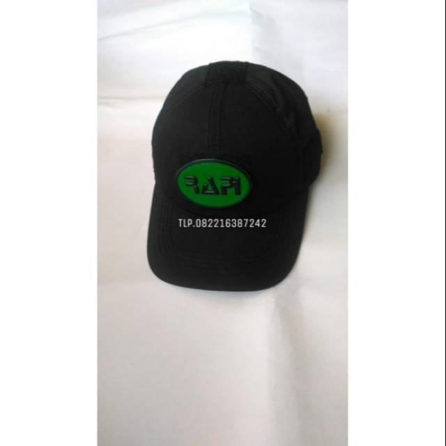 TOPI RAPI LOGO KARET