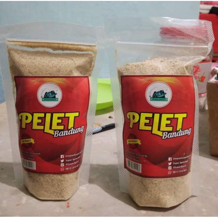 umpan ikan mas PELET BANDUNG super sprint
