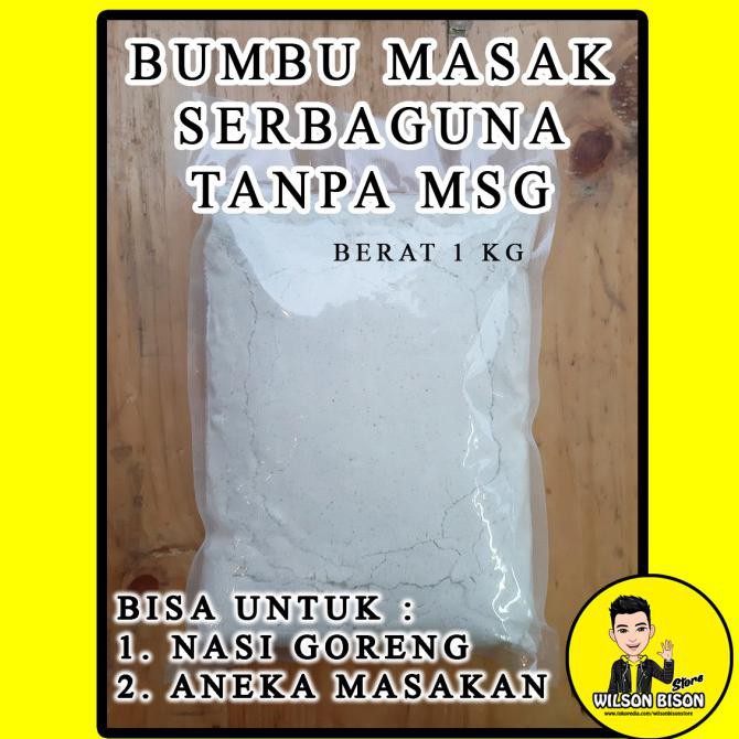 

BISA BAYAR DITEMPAT Bumbu Dapur Masak Serbaguna 1 kg (Tanpa MSG) Kaldu jamur TERUJI Kode 395