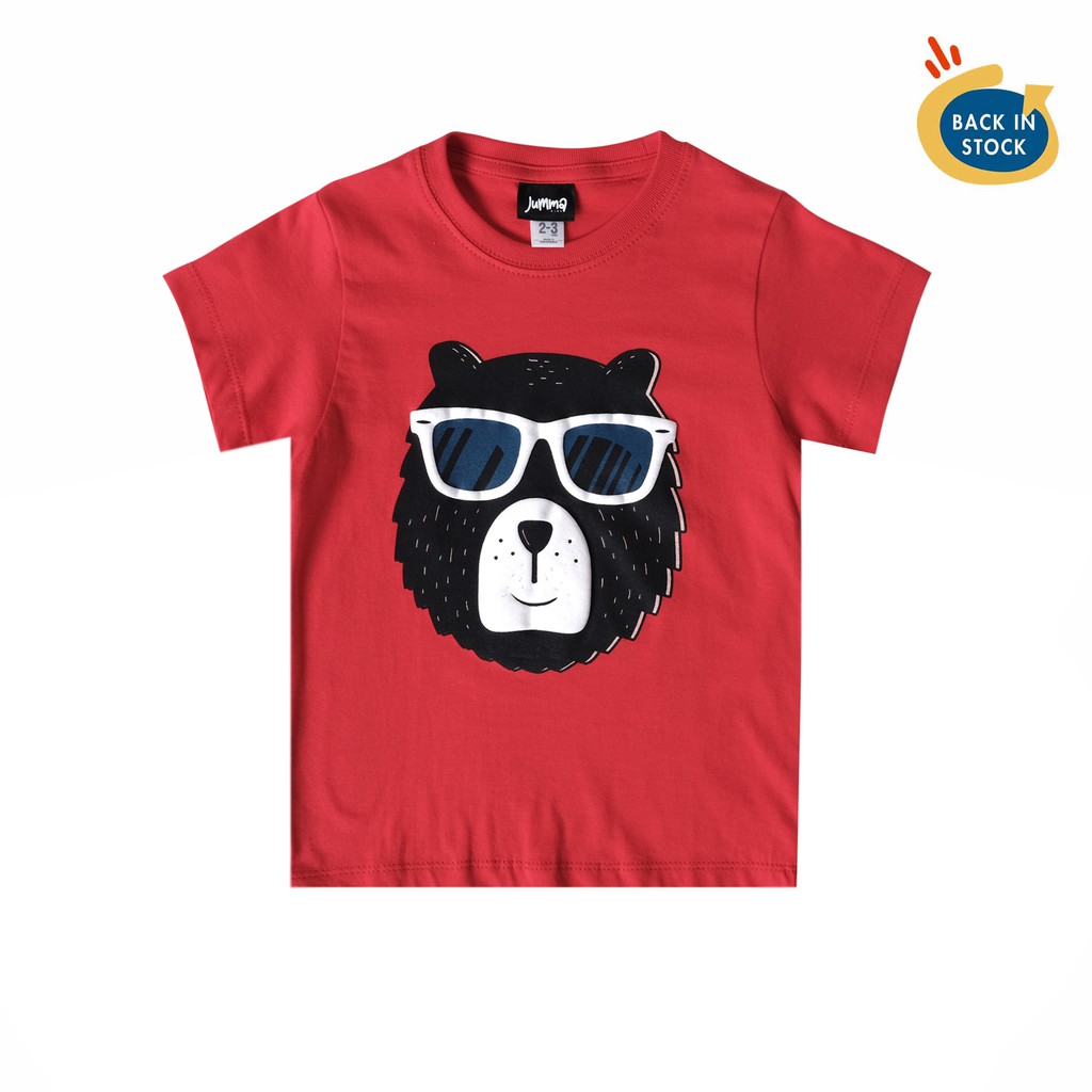 

JummaKids Bear With It Printed T-Shirt Anak