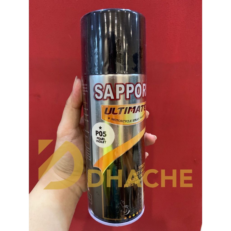 Sapporo Ultimate P05 Pearl Violet Pearl Series / Cat Spray Semprot Aerosol Terbaik