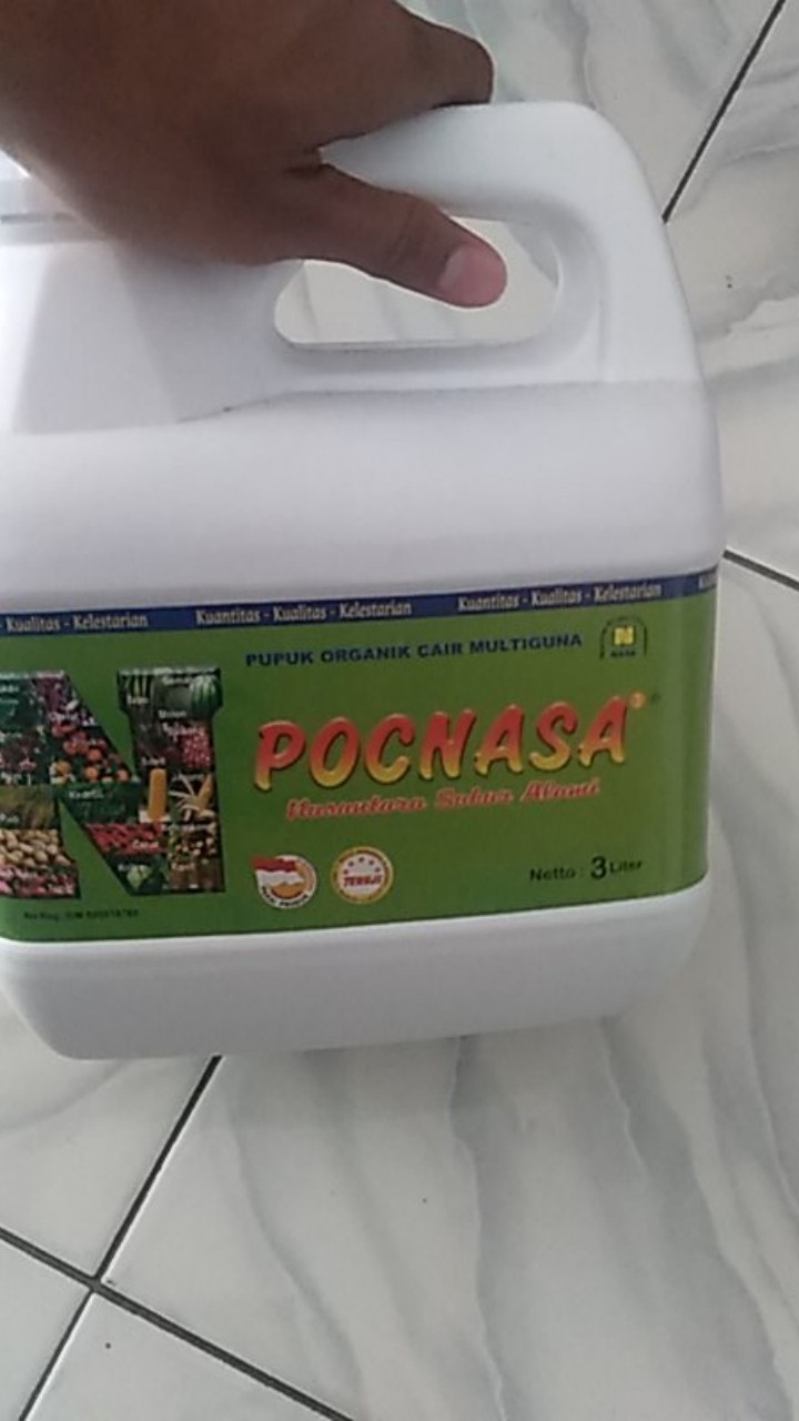 Poc Nasa Pupuk Organik Kemasan 3 Liter ( Kemasan Besar ) - Pupuk Multi Fungsi - Pupuk Pertanian Nasa