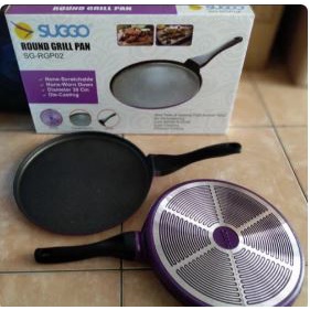 TEFLON ANTI LENGKET(ROUND GRILL PAN SUGGO)