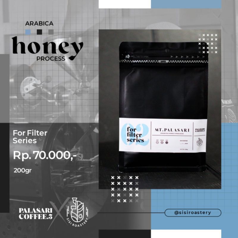 

Palasari kopi (ARABICA HONEY FOR FILTER SERIES)