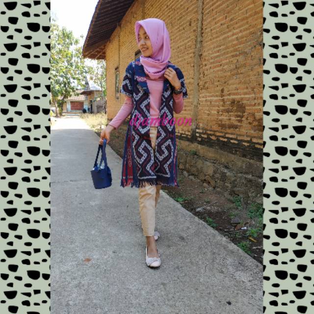 Outer rumbai toraja biru