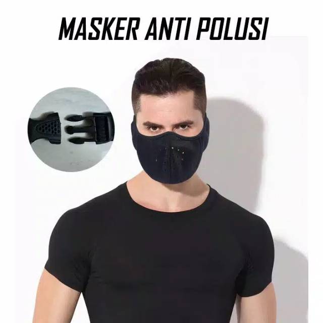 MASKER ANTI POLUSI masker motor tebal