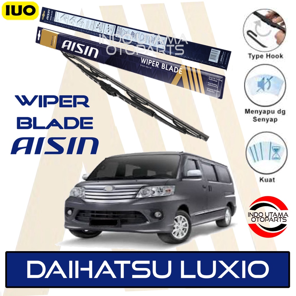 Wiper Mobil Daihatsu Luxio AISIN Sepasang 19-19&quot; ORIGINAL