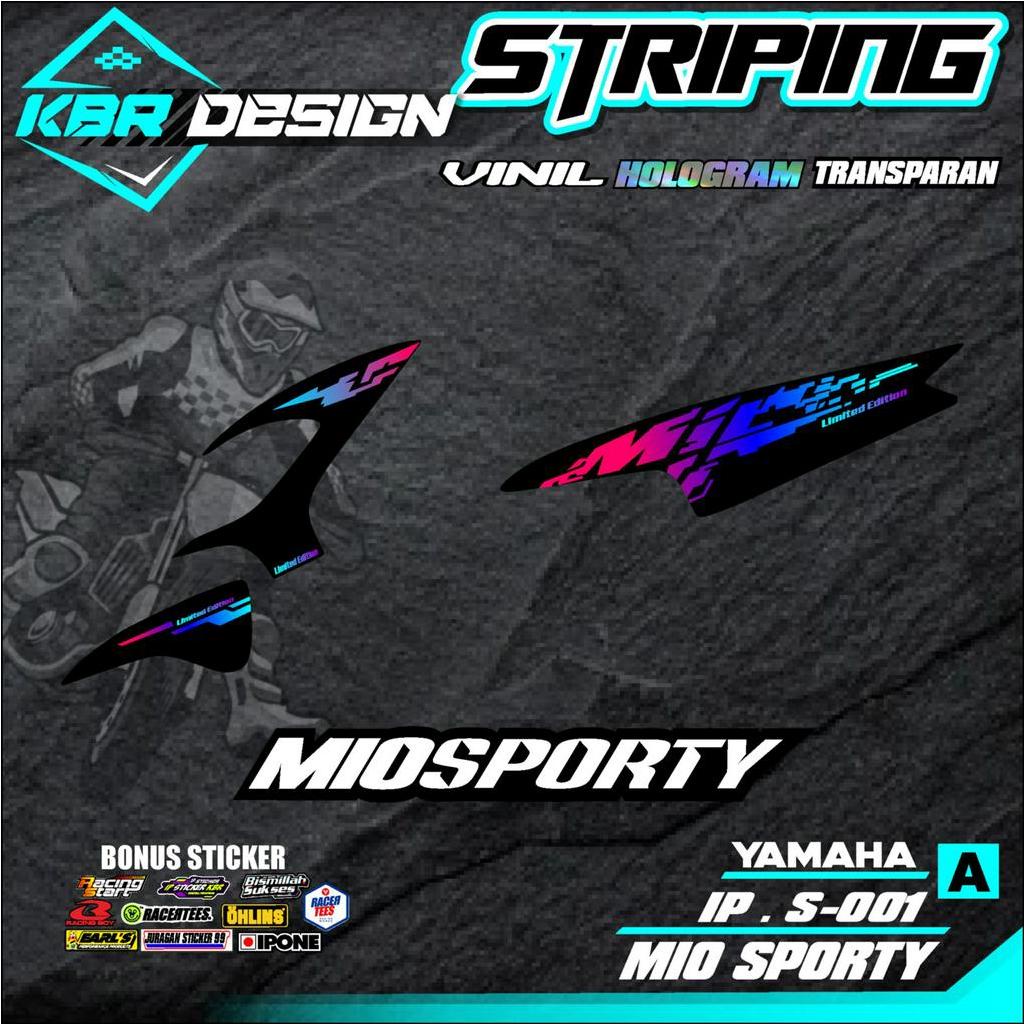 COD Stiker Striping MIO SPORTY/ Sticker Variasi List Skotlet Motor Yamaha MIO SPORTY/ KODE IP.S-001