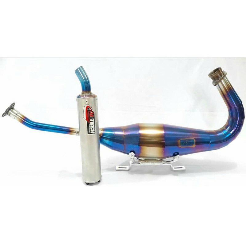 Knalpot / Kenalpot AITECH Bluemoon original Ninja R/RR/SS Type Standar Non Cobra
