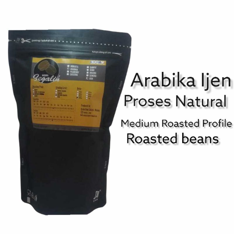 

Kopi Segalih Premium Arabika Ijen 200g Kualitas Eksport