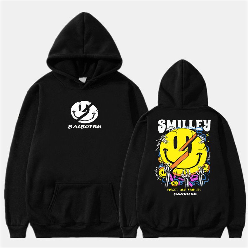 bayar di tempat sweater distro motif smile sweater pria terlaris dan termurah 2022