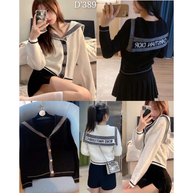 Cardigan dior rajut Premium