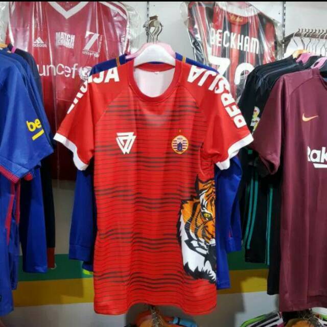 Jersey Persija Training Tiger Roar Merah Liga 1 2018/2019 Grade Ori