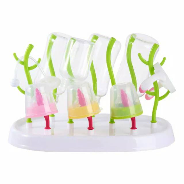 Baby Safe Drying Rack with Cover - Rak botol susu DR002