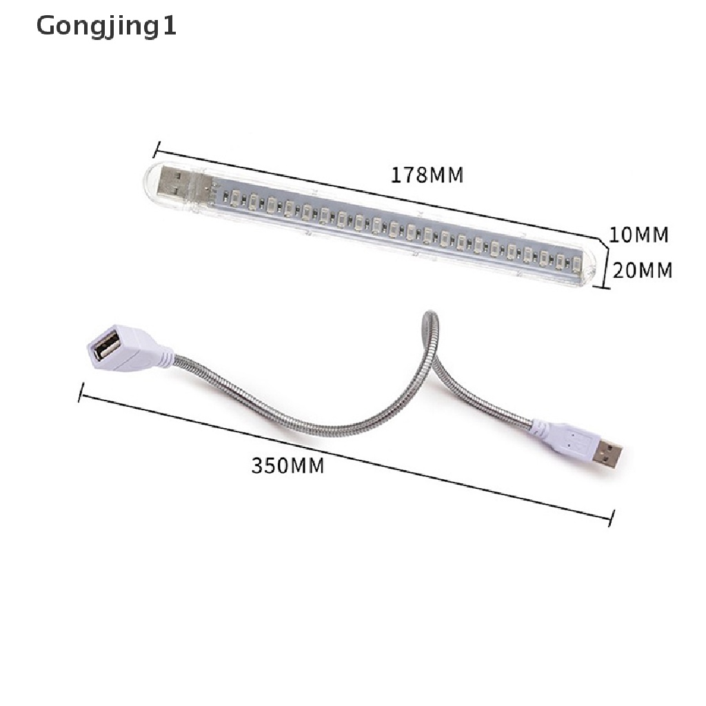 Gongjing1 Lampu Penumbuh Tanaman LED 10W DC5V Spektrum Penuh