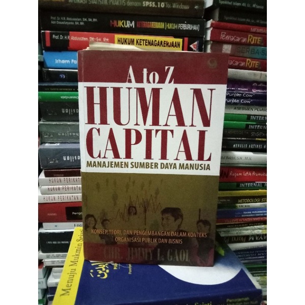 Jual HUMAN CAPITAL manajemen sumber daya manusia By A to Z | Shopee ...