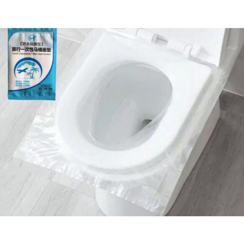 Alas plastik toilet duduk