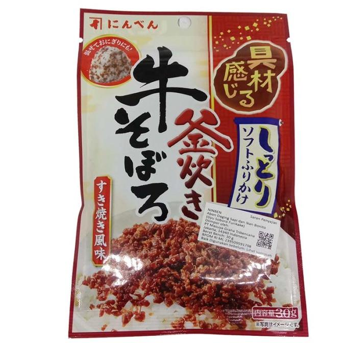 

,,,,,,,] NINBEN GYU SOBORO FURIKAKE (ABON SAPI) B233 30 G