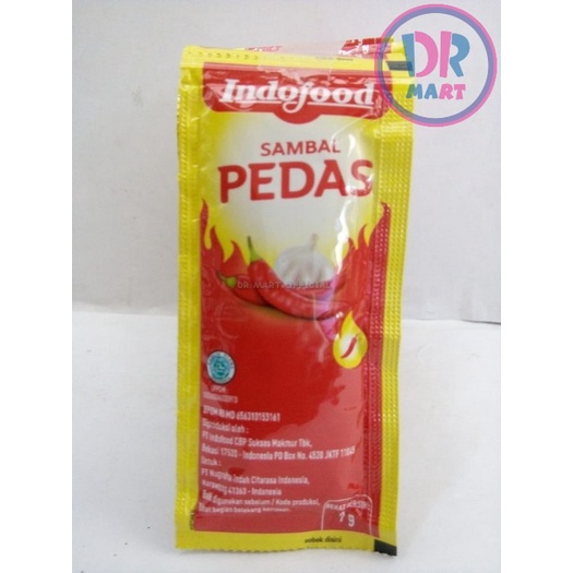 

Indofood Sambal Pedas Sachet 9g/12 sachet