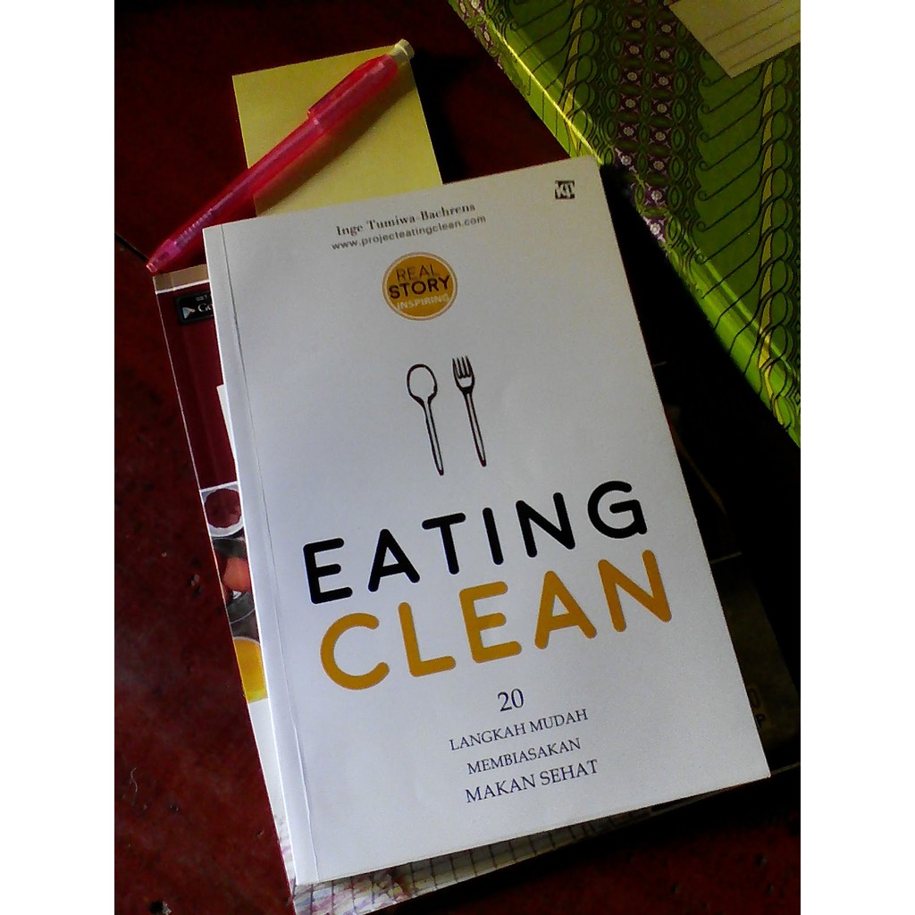 Eating clean Cover Putih