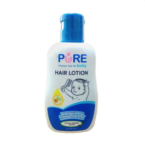 PURE Baby Hair Lotion Rambut Dan Kulit Kepala Bayi 80 ml