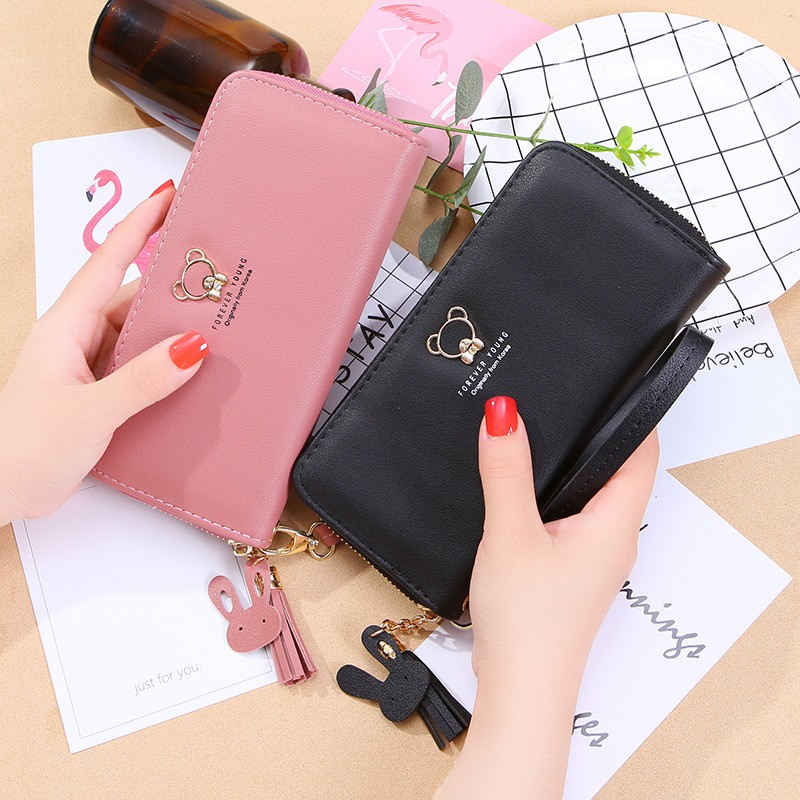 Dompet Panjang Wanita Logo Bear VMG-003A