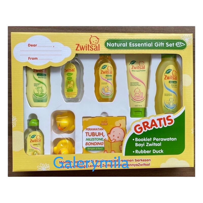 [ 1 paket box ] zwitsal gift set box/paket sabun mandi bayi/paket kado bayi sabun mandi