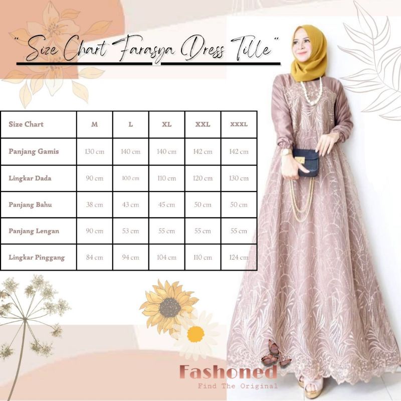 Farasya Dress Teen #3 Gamis Brukat Remaja Dres Tile Teen LD 90 Gaun Muslim Brokat Tille Import Premium Murah Grosir konveksi dreses lebaran terbaru gaum pesta kondanga pernikahan gamis pesta tunagan seragaman murah warna gren rose tunagan remaja