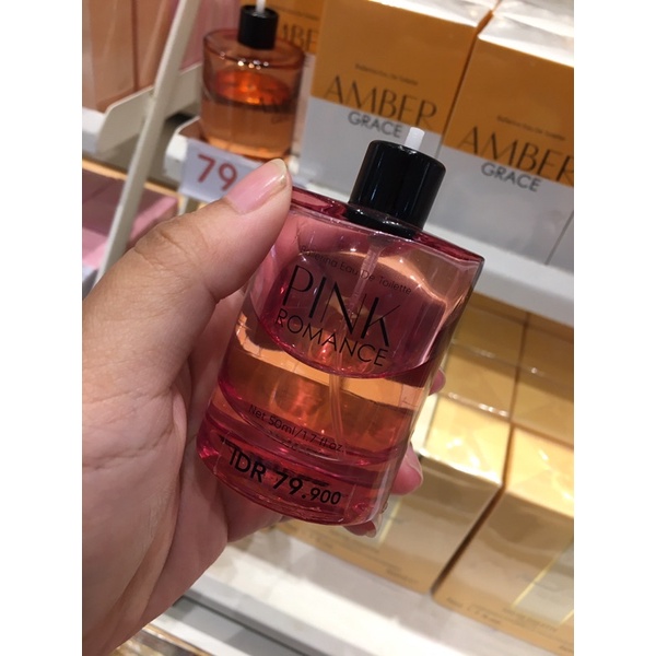 parfum pink romance & amber