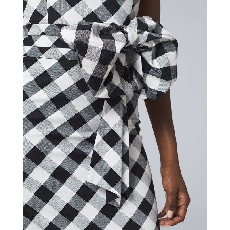 WHBM GINGHAM DRESS