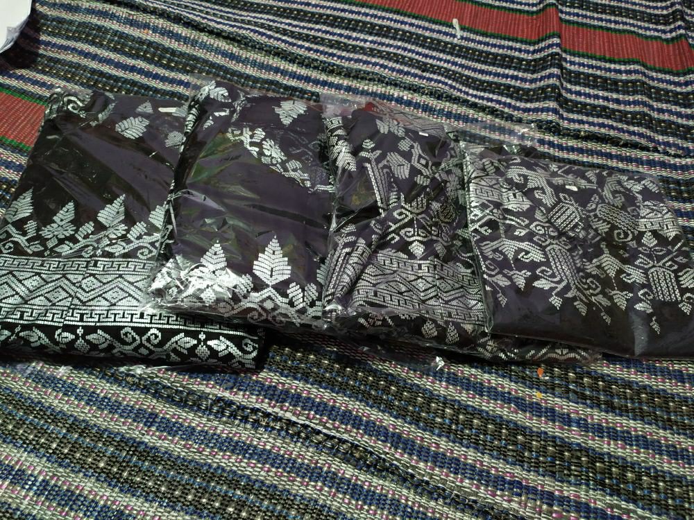 Couple Batik Keluarga || Setelan Couple Batik Ayah Ibu Anak Cewek