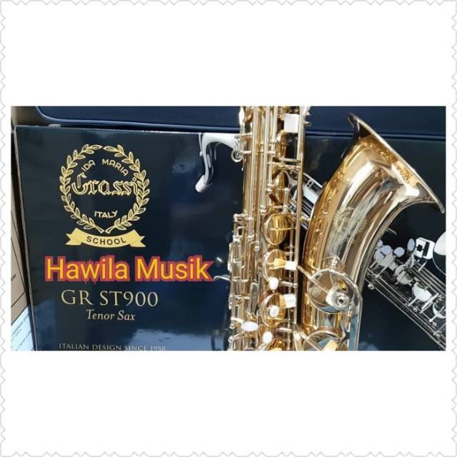 Tenor Saxophone Tenor Ida Maria Grassi ITALY GRST900 ORI dan HardCase