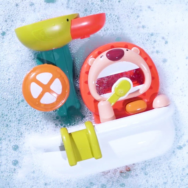 Bath Toy Mainan Anak Lion Singa Bubble Mainan Mandi Bayi