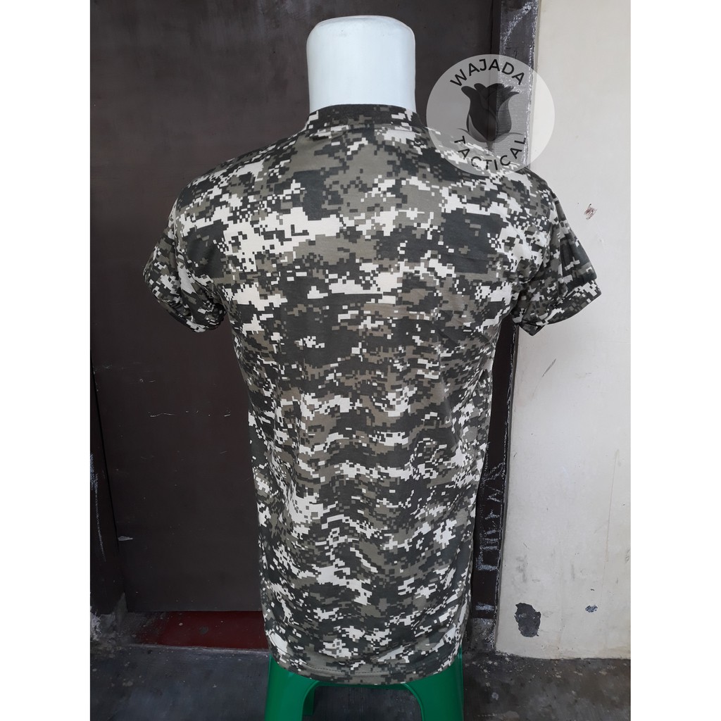 Kaos Pendek Loreng Accupat Kaos Oblong Army Tactical