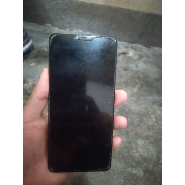 lcd copotan oppo a3s putus flexibel