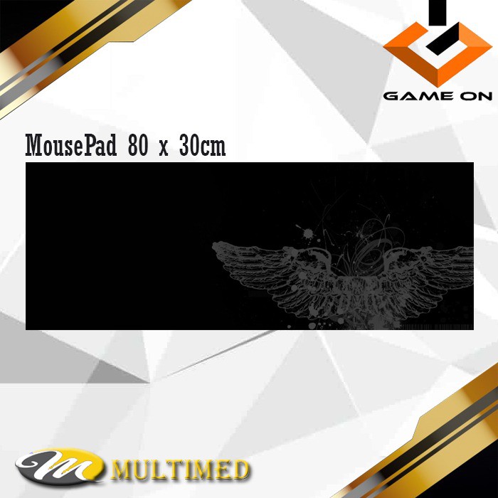 MOUSEPAD Gaming / Alas Mouse Gaming ukuran 80x30cm - WING