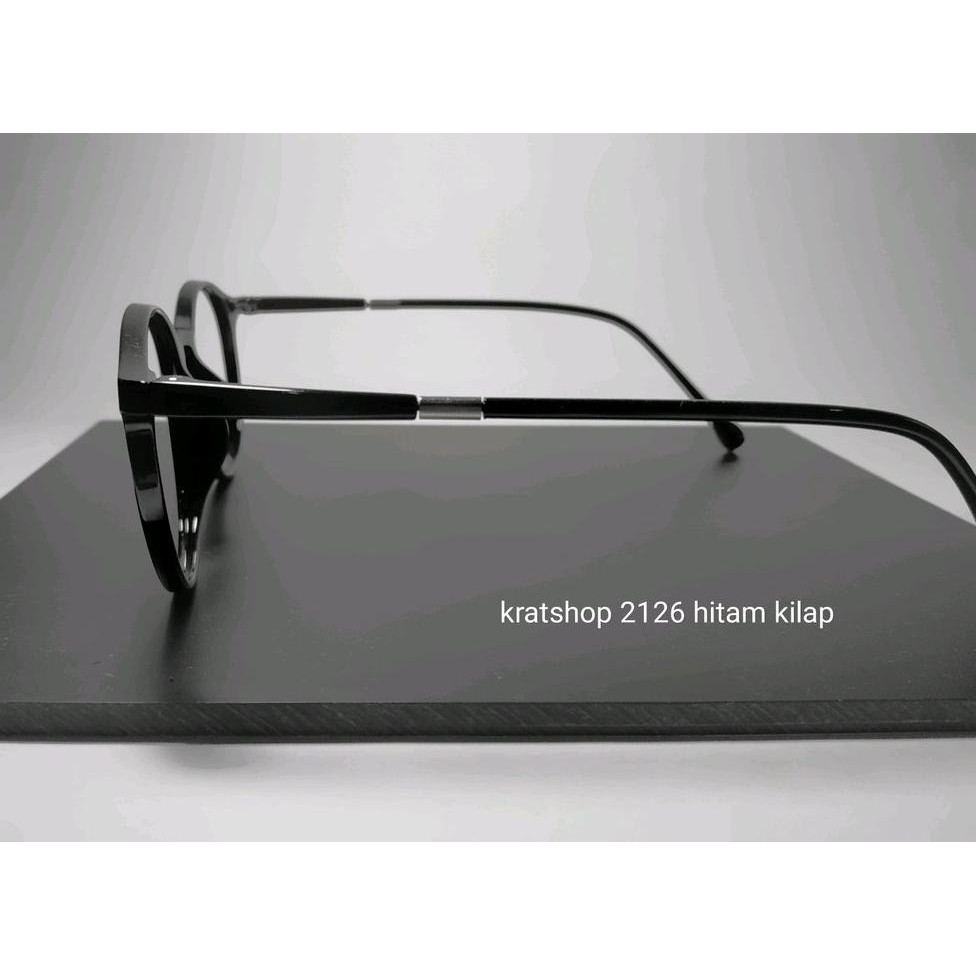MURAH KACAMATA FRAME MINUS PRIA 2 BULAT FREE ONGKIR