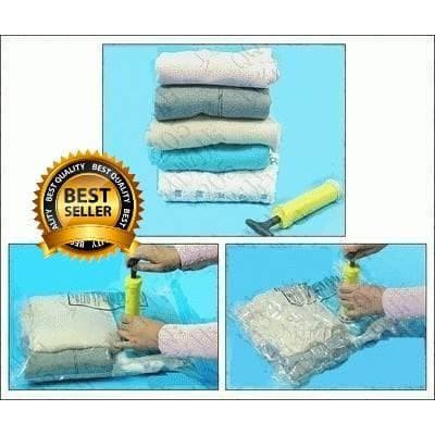 Vakum Bag Set ( isi 6 pcs vakum bag + Free Pompa )