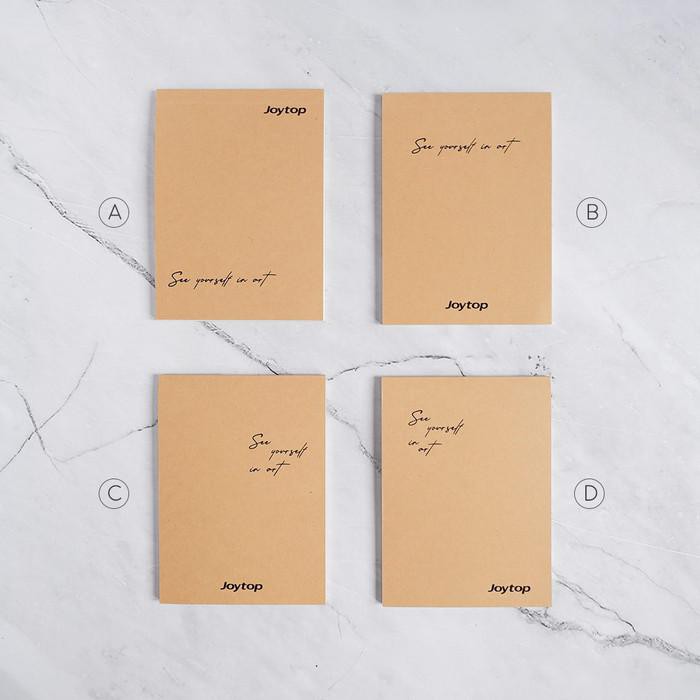 

See Yourself In Art Plain Notepad A6 / Buku Catatan A6 / Notes A6 - Varian A