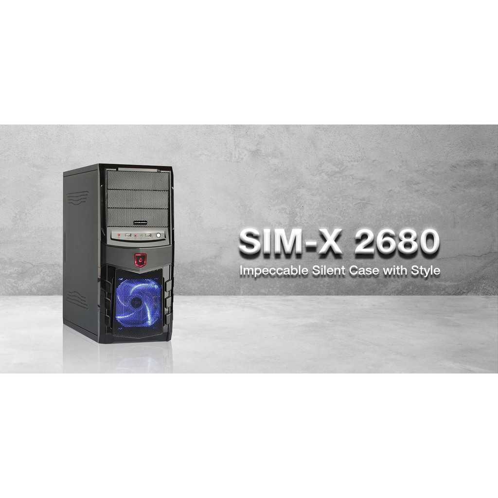Casing PC Simbadda X Series S-2680 - Sim X 380W