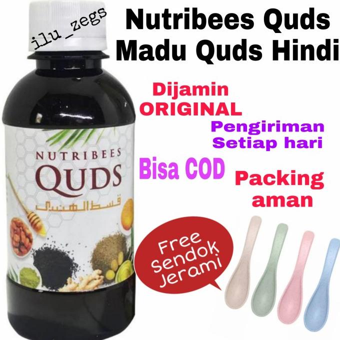 

[COD] Qusthul Hindi | Qusth al Hindi | Madu Quds Nutribees 250ml [COD]