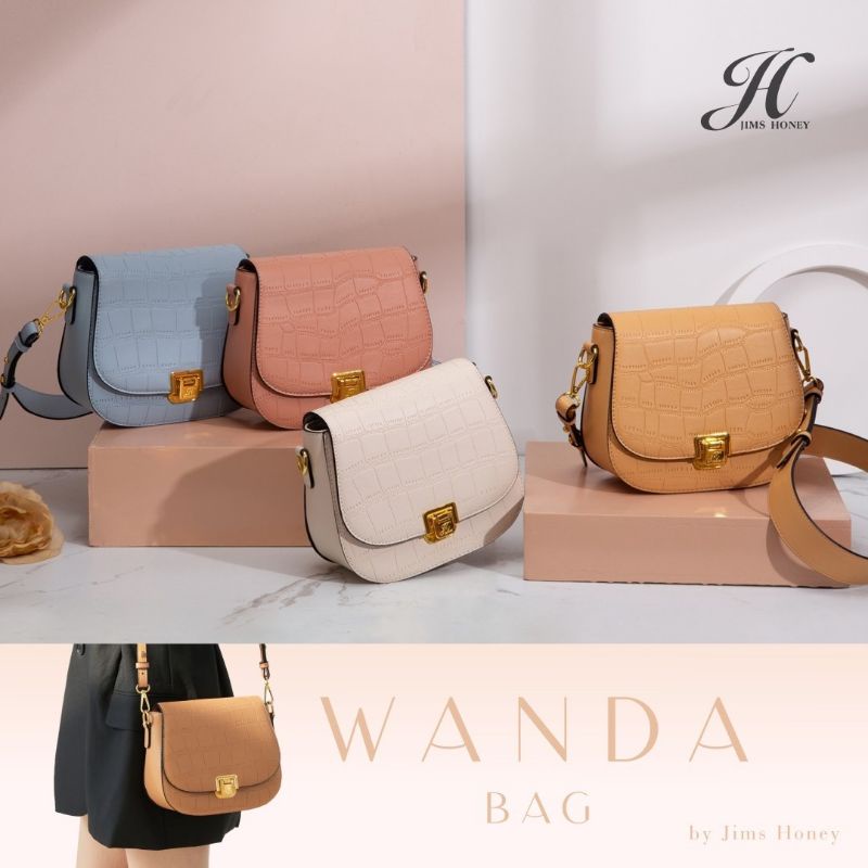 WANDA BAG JIMSHONEY TAS SELEMPANG SLING BAG WANITA
