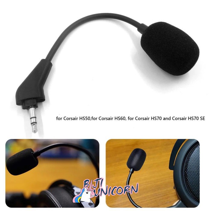 Mic Corsair HS50 HS60 HS70 Pro HS 50 60 70 Microphone Replacement