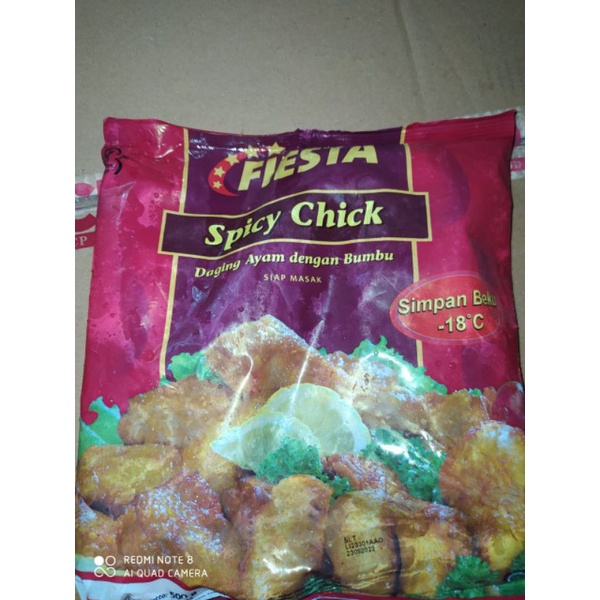 

fiesta spicy chick 500gr