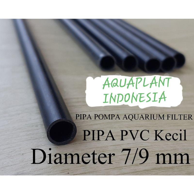 Pipa PVC Kecil 7/9 Sambungan Pompa Filter Aquarium