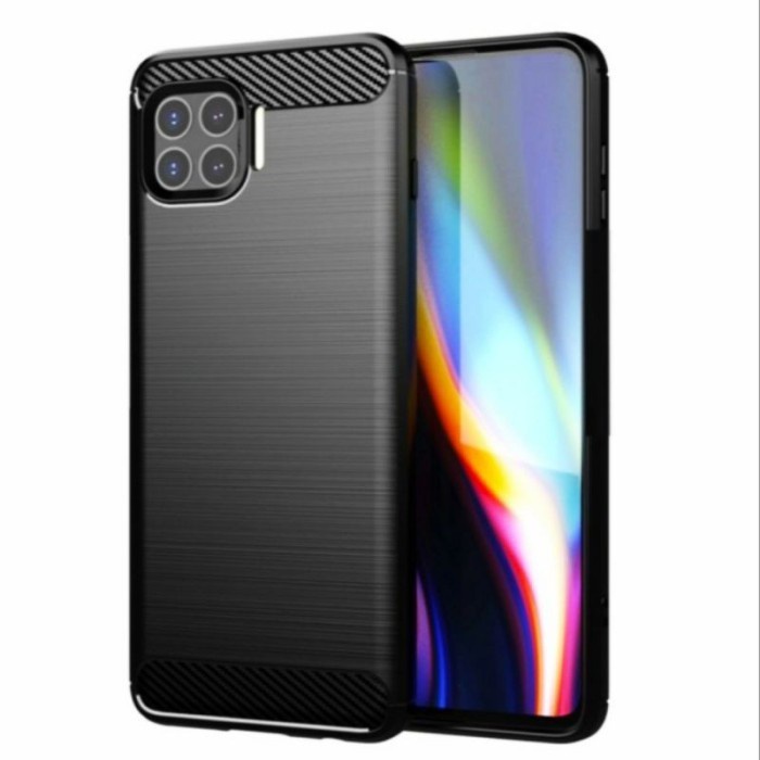 SoftCase Carbon Oppo Reno 5F / Casing / Cover / Case