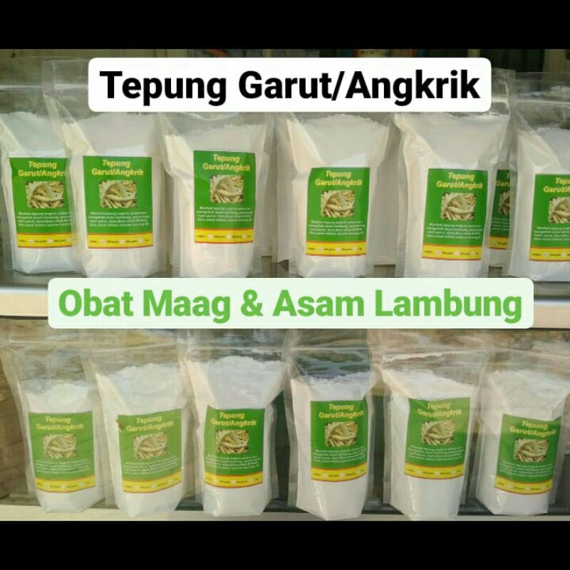 TEPUNG GARUT/PATI ASAM LAMBUNG/ANGKRIK /ARROWROOT - 1Kg