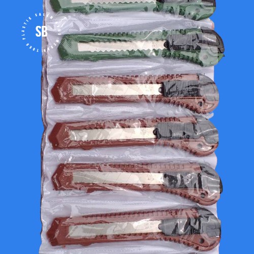 

Cutter Besar Merk Hiruka 1 Renceng isi 12pcs